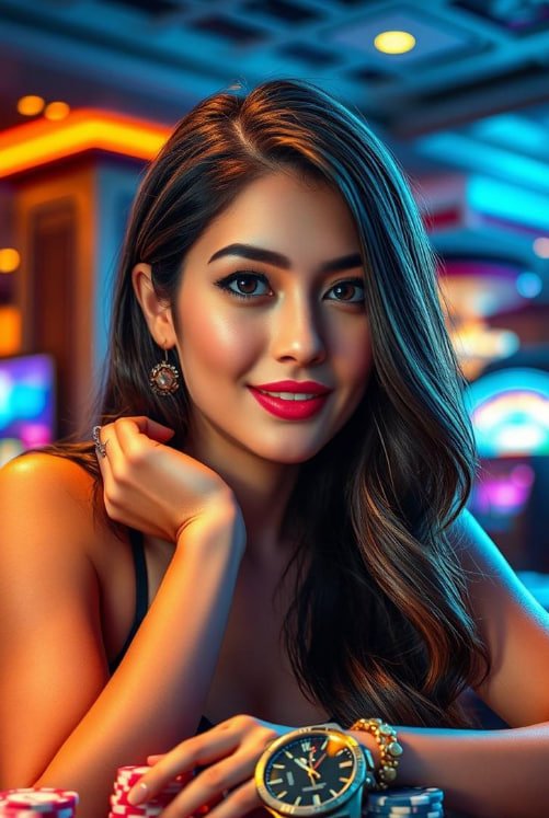 Penampilan pengguna menikmati live casino di perangkat mobile dengan pengalaman lancar